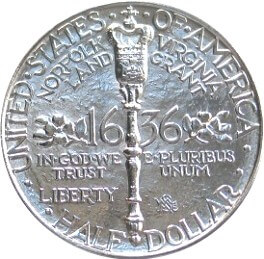 Norfolk Virginia bicentennial half dollar